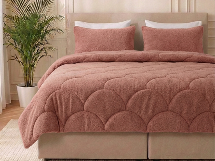 Easy Dekbed Teddy - Roze