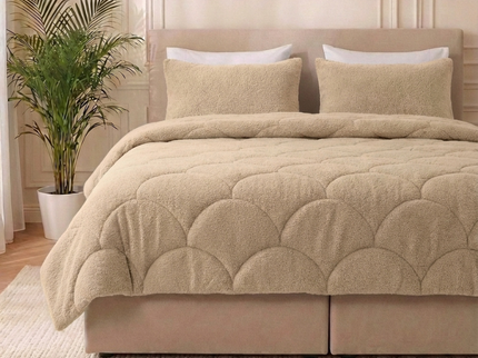 Easy Dekbed Teddy - Beige