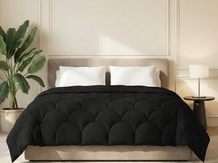 Lazy Dekbed Zonder Overtrek - Uni - Zwart