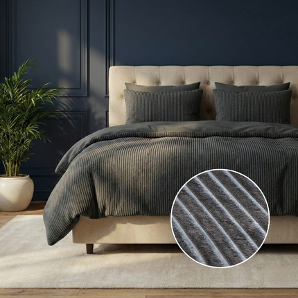 Dekbedovertrek Teddy Rib