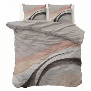 Dekbedovertrek Percale Katoen - Retro Narciscus