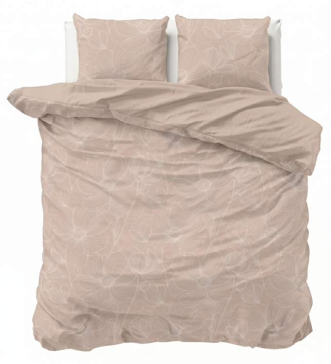 Dekbedovertrek Sketched Flowers