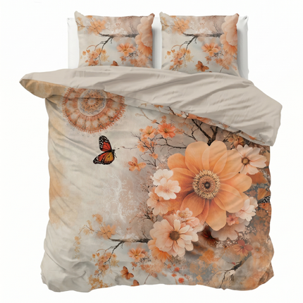 Dekbedovertrek Percale Katoen - Sakura Cascade