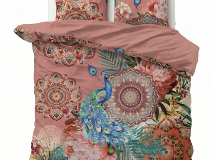Dekbedovertrek Percale-Katoen - Peacock Dream