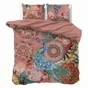 Dekbedovertrek Percale Katoen - Peacock Dream