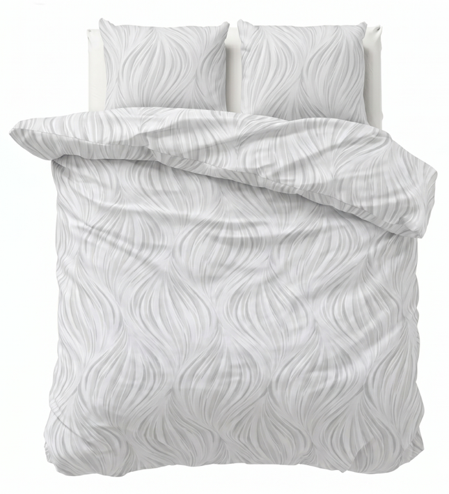 Dekbedovertrek Percale Katoen - Wave Whisper