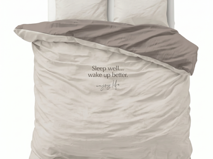 Dekbedovertrek Percale-Katoen - Sleep Well