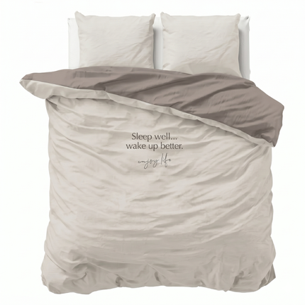 Dekbedovertrek Percale-Katoen - Sleep Well