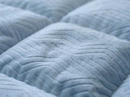 Easy Dekbed Zonder Overtrek Velvet Japandi - Blauw