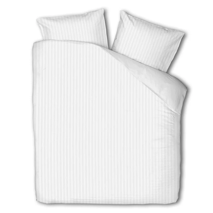 Dekbedovertrek Hotel Stripe - Wit