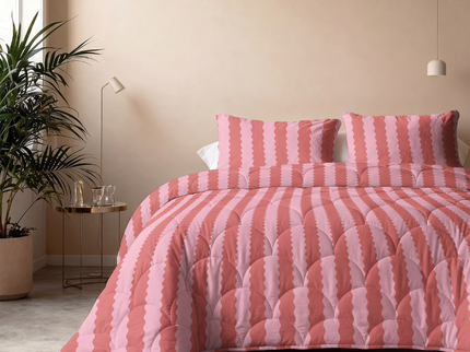 Lazy Dekbed Zonder Overtrek Bonbon - Roze