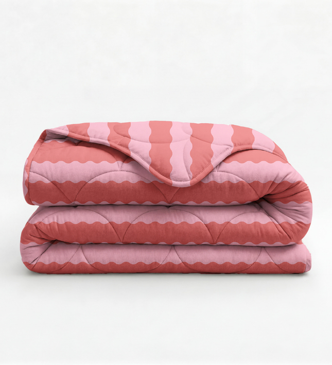 Lazy Dekbed Zonder Overtrek Bonbon - Roze