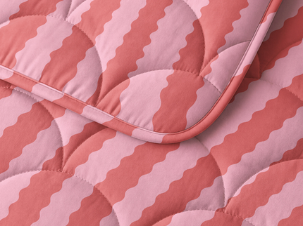 Lazy Dekbed Zonder Overtrek Bonbon - Roze