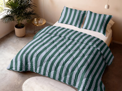 Lazy Dekbed Zonder Overtrek Bonbon - Blauw