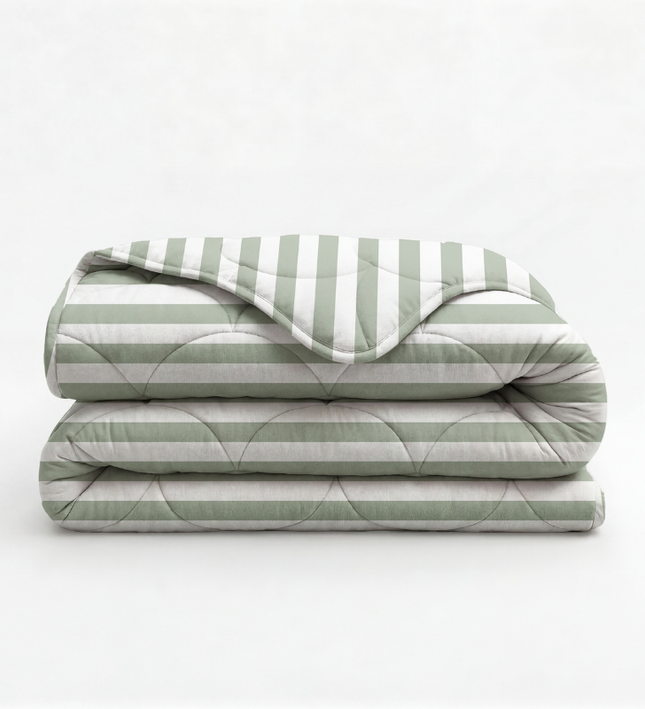 Lazy Dekbed Zonder Overtrek Cabana - Groen