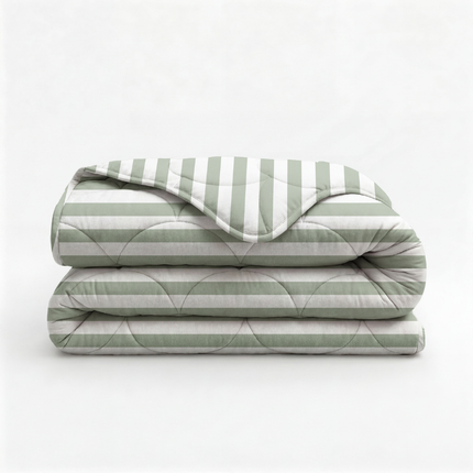 Lazy Dekbed Zonder Overtrek Cabana - Groen