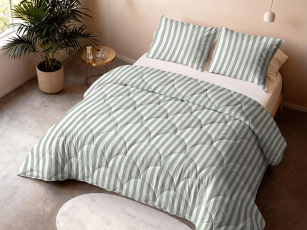 Lazy Dekbed Zonder Overtrek Cabana - Groen