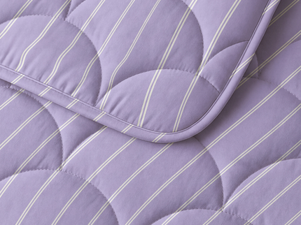 Lazy Dekbed Zonder Overtrek Poplin - Paars