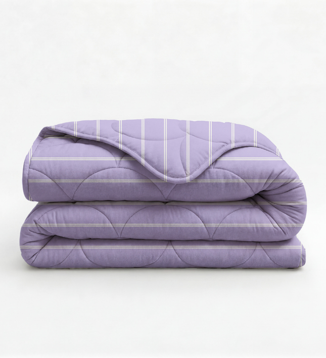 Lazy Dekbed Zonder Overtrek Poplin - Paars