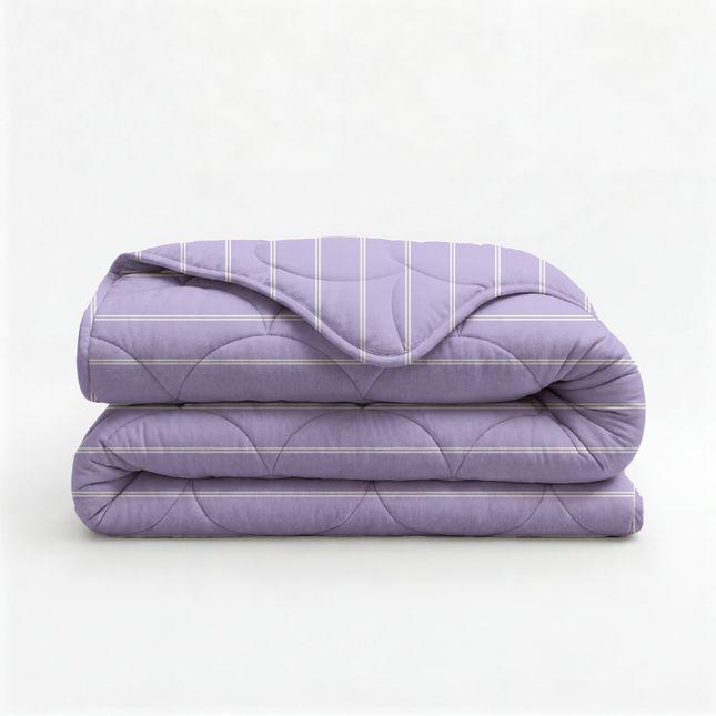 Lazy Dekbed Zonder Overtrek Poplin - Paars