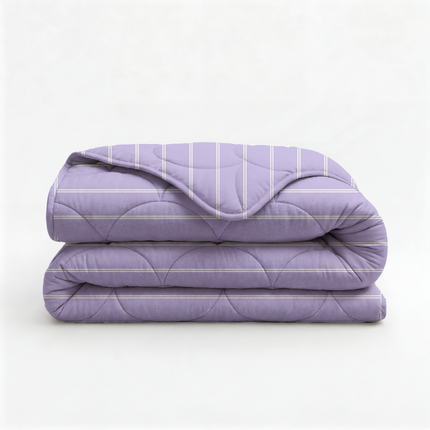Lazy Dekbed Zonder Overtrek Poplin - Paars