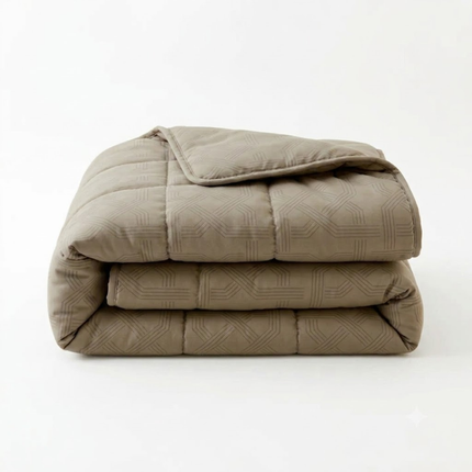 Easy Dekbed Zonder Overtrek - Japandi - Taupe