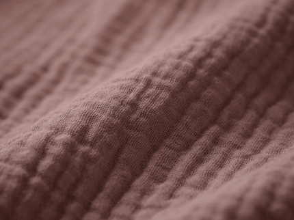 Dekbedovertrek Percale-Katoen - Mousseline - Oud Roze