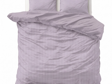 Dekbedovertrek Embossed Stripes - Lavendel