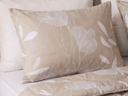 Lazy Dekbed Zonder Overtrek met Instopstrook - Katoen - Siren Flower