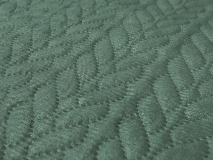 Bedsprei Rope - Donkergroen