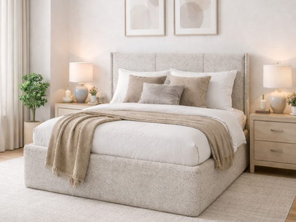 Boxspring met elektrische Opbergruimte - Porto