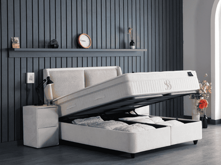 Boxspring met Opbergruimte - Twinbedd