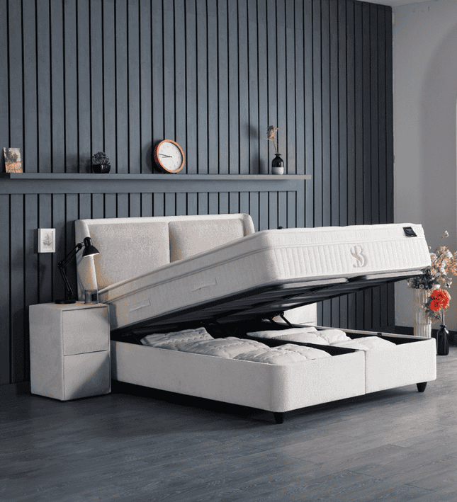 Boxspring met Opbergruimte - Twinbedd