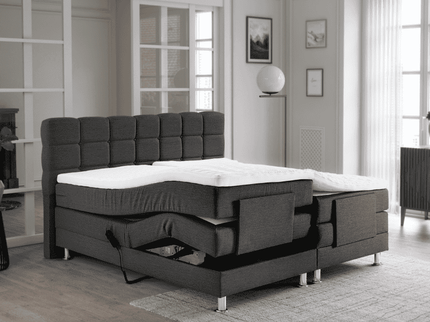 Elektrische Boxspring Arizona - Antraciet