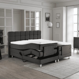 Elektrische Boxspring Arizona - Antraciet