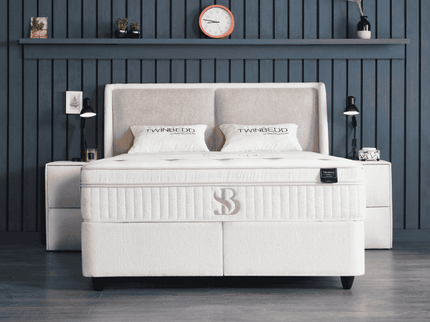 Boxspring met Opbergruimte - Twinbedd
