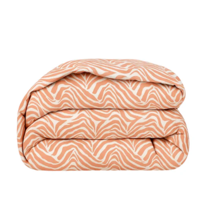 Easy Dekbed Zonder Overtrek - Zebra - Roze