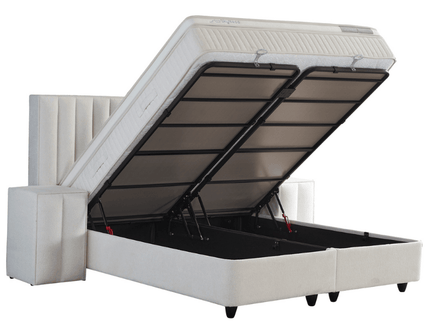 Boxspring met Opbergruimte - Woollybedd