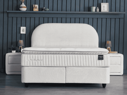 Boxspring met Opbergruimte - Bohembedd