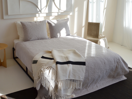 Bedsprei Flowers - Beige