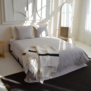 Bedsprei Flowers - Beige