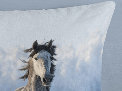 Dekbedovertrek Katoen-Flanel - Snowhorses