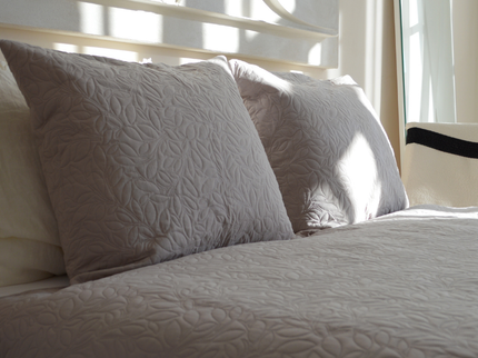 Bedsprei Flowers - Beige