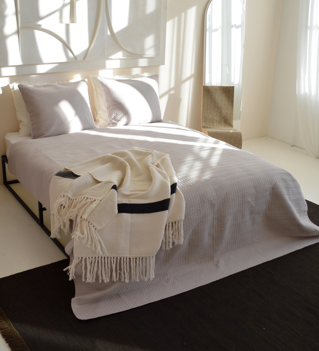 Bedsprei Rope - Beige