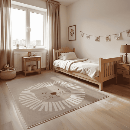 Vloerkleed Kids Happy Lion
