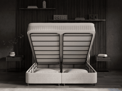 Boxspring met Opbergruimte - Essence - Beige