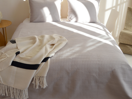 Bedsprei Rope - Beige