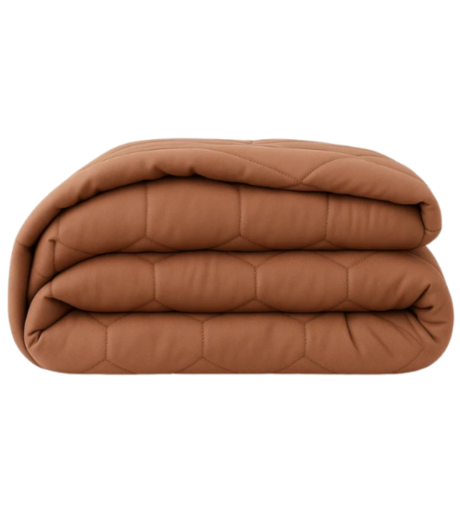 Dekbed Zonder Overtrek Velvet Taupe/Bruin Dekbed Zonder Overtrek Velvet Taupe/Bruin