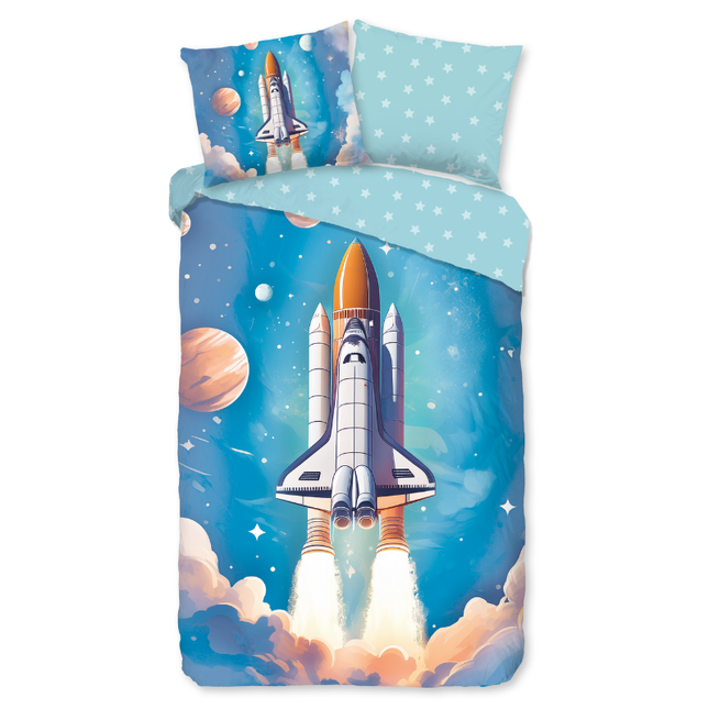 Dekbedovertrek Katoen-Flanel - Fred