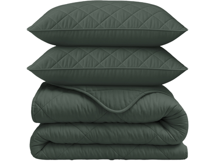 Lazy Dekbed Zonder Overtrek - Uni - Groen